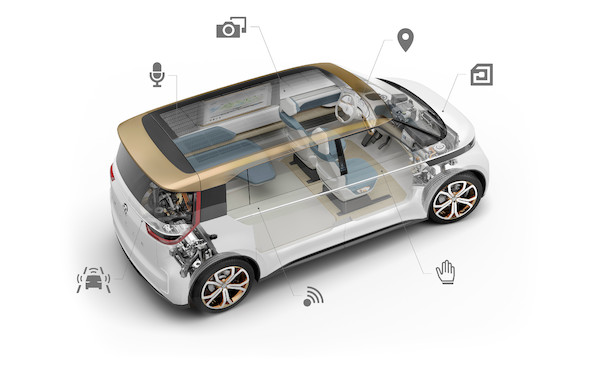 Volkswagen na targach elektroniki CES 2016