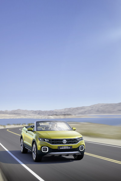 Nowy studyjny Volkswagen T-Cross Breeze