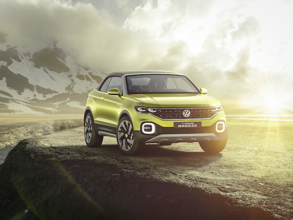 Nowy studyjny Volkswagen T-Cross Breeze