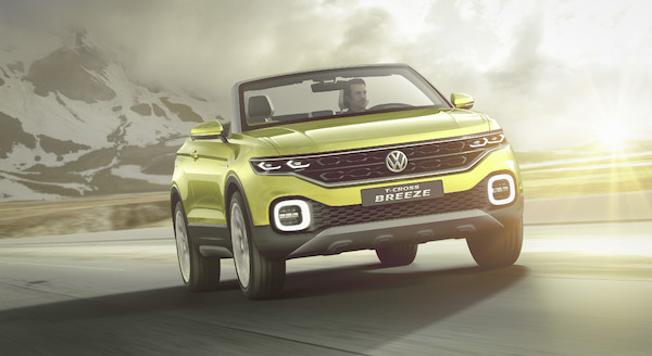 Nowy studyjny Volkswagen T-Cross Breeze