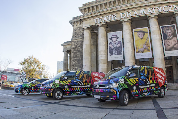 Volkswagen wspiera Wielką Orkiestrę Świątecznej Pomocy