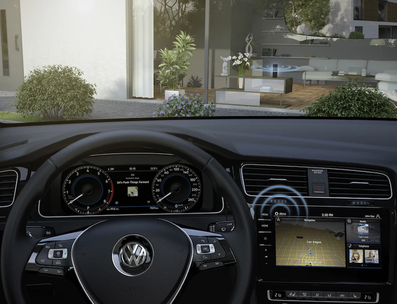 Volkswagen podczas CES 2017 - 21.