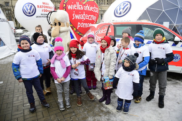 Volkswagen grał z Wielką Orkiestrą Świątecznej Pomocy