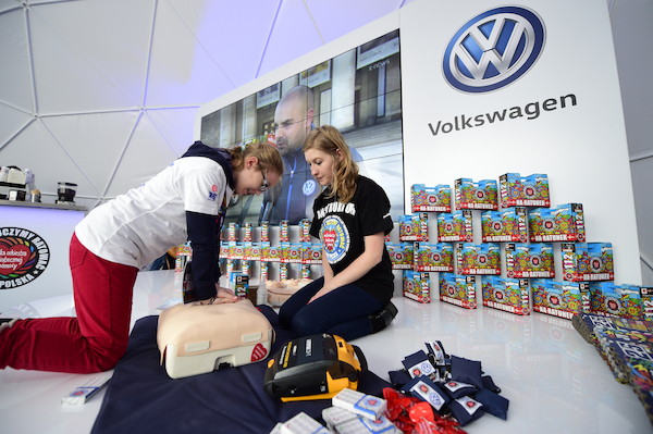 Volkswagen grał z Wielką Orkiestrą Świątecznej Pomocy