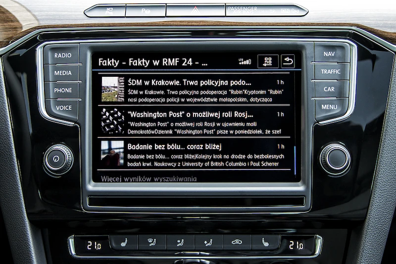 Volkswagen Car-Net - zaawansowany asystent kierowcy - 33.