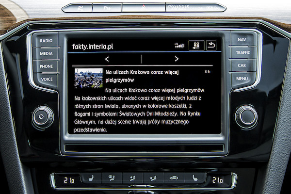 Volkswagen Car-Net - zaawansowany asystent kierowcy