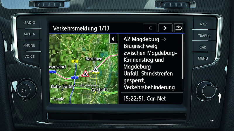 Volkswagen Car-Net - zaawansowany asystent kierowcy - 1.