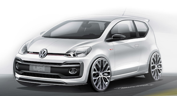 Volkswagen up! GTI concept car