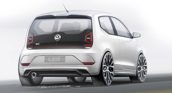 Volkswagen up! GTI concept car