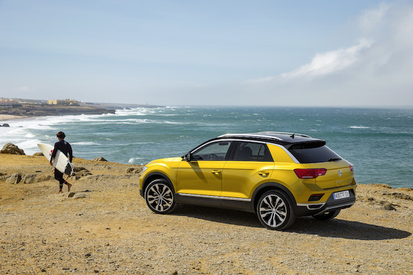 Nowy Volkswagen T-Roc w plenerze