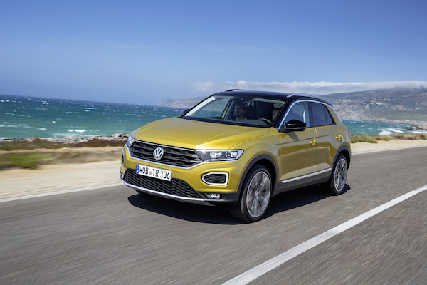 Nowy Volkswagen T-Roc w plenerze