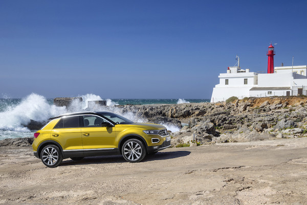 Nowy Volkswagen T-Roc w plenerze