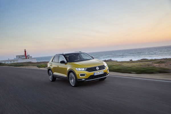 Nowy Volkswagen T-Roc w plenerze