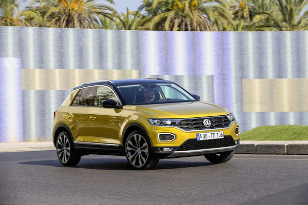 Nowy Volkswagen T-Roc w plenerze