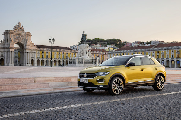 Nowy Volkswagen T-Roc w plenerze