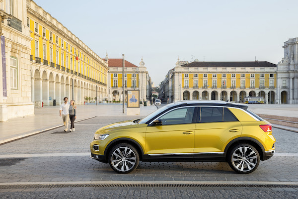 Nowy Volkswagen T-Roc w plenerze