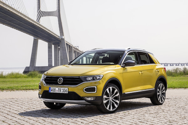 Nowy Volkswagen T-Roc w plenerze