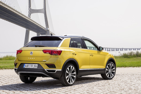 Nowy Volkswagen T-Roc w plenerze