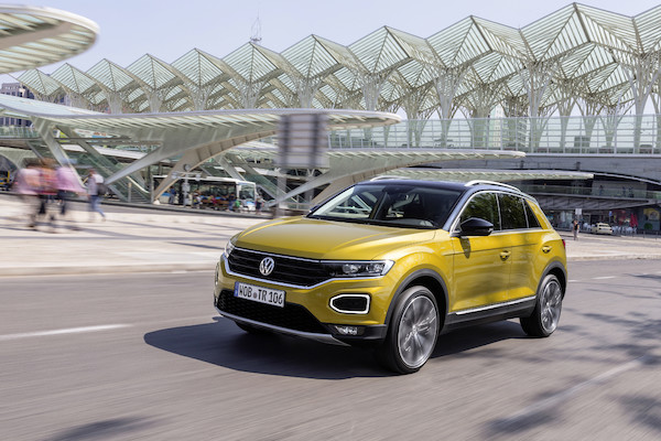 Nowy Volkswagen T-Roc w plenerze