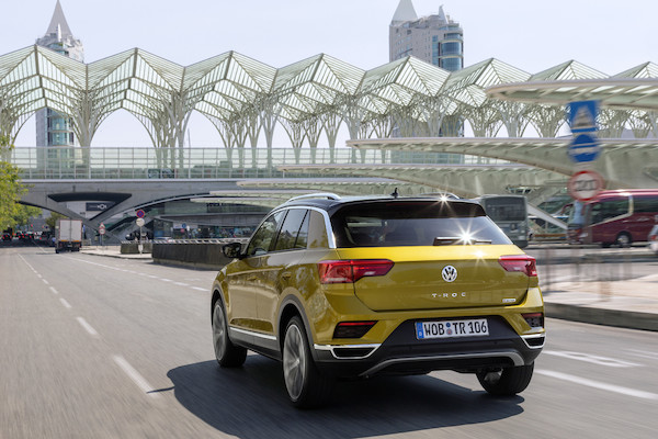 Nowy Volkswagen T-Roc w plenerze