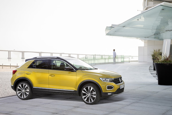 Nowy Volkswagen T-Roc w plenerze