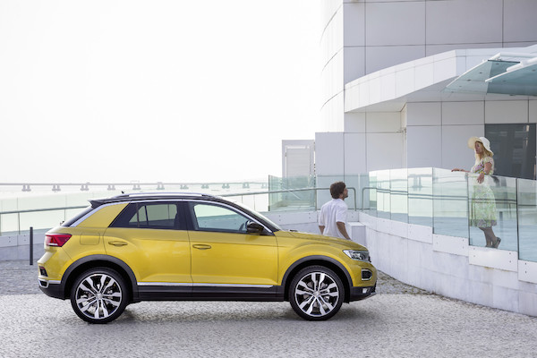 Nowy Volkswagen T-Roc w plenerze