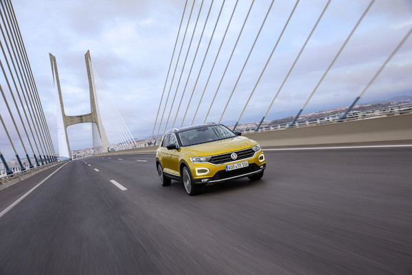 Nowy Volkswagen T-Roc w plenerze