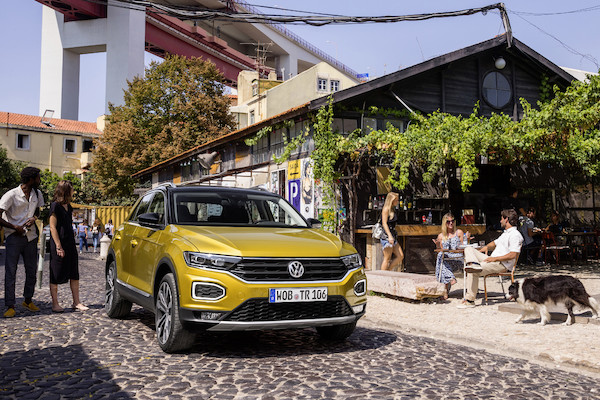 Nowy Volkswagen T-Roc w plenerze