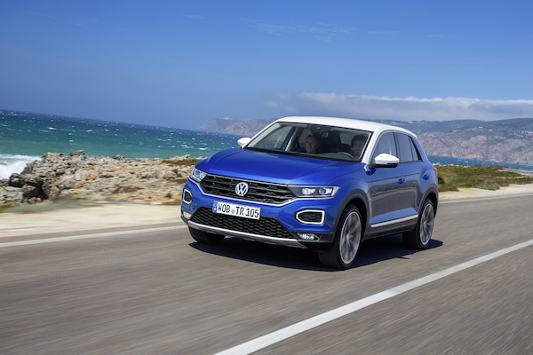 Nowy Volkswagen T-Roc w plenerze