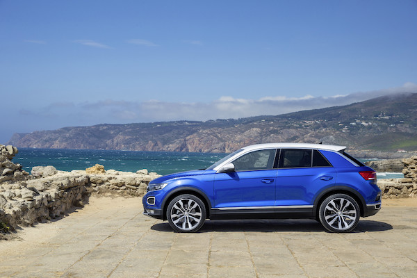 Nowy Volkswagen T-Roc w plenerze