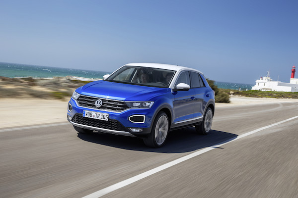 Nowy Volkswagen T-Roc w plenerze