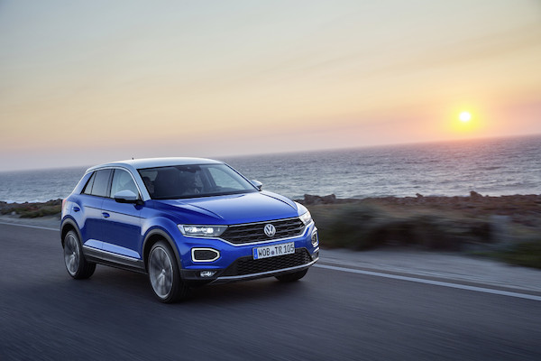 Nowy Volkswagen T-Roc w plenerze