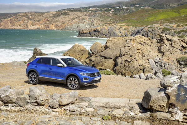 Nowy Volkswagen T-Roc w plenerze