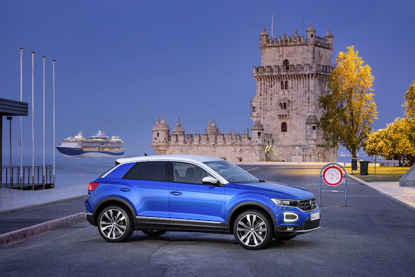 Nowy Volkswagen T-Roc w plenerze