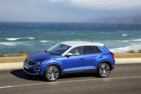 Nowy Volkswagen T-Roc w plenerze