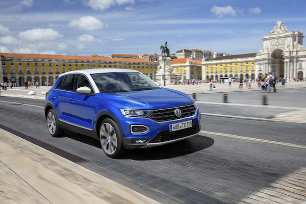 Nowy Volkswagen T-Roc w plenerze