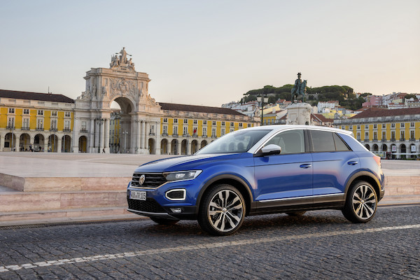 Nowy Volkswagen T-Roc w plenerze