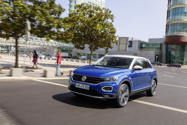 Nowy Volkswagen T-Roc w plenerze