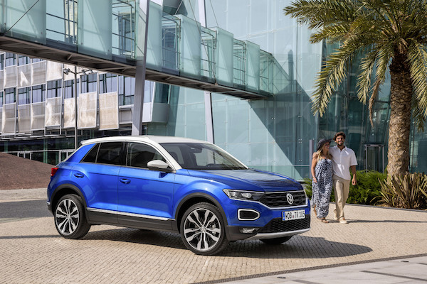 Nowy Volkswagen T-Roc w plenerze