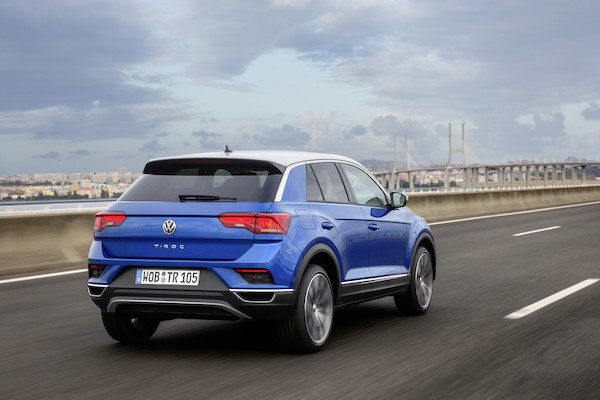 Nowy Volkswagen T-Roc w plenerze