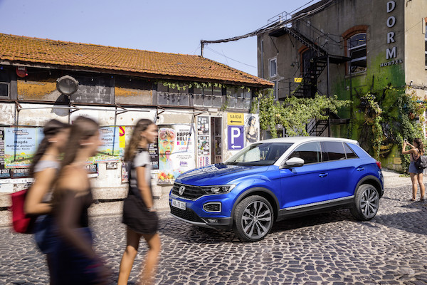 Nowy Volkswagen T-Roc w plenerze