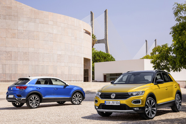 Nowy Volkswagen T-Roc w plenerze