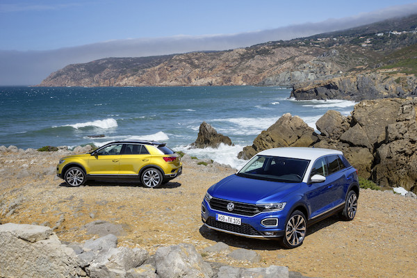 Nowy Volkswagen T-Roc w plenerze