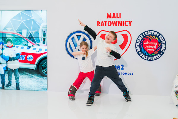 Mali Ratownicy podczas WOŚP 2018