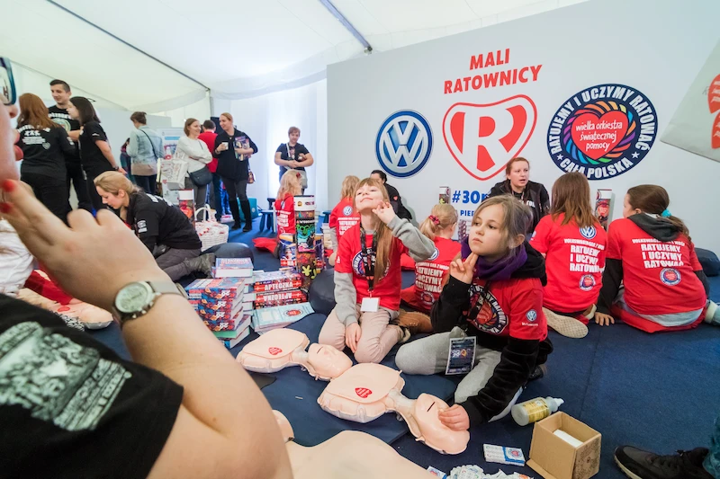 Mali Ratownicy podczas WOŚP 2018 - 11.