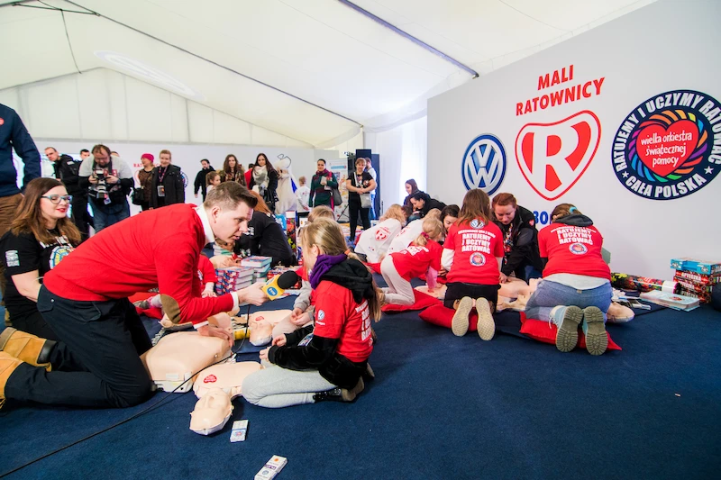 Mali Ratownicy podczas WOŚP 2018 - 5.
