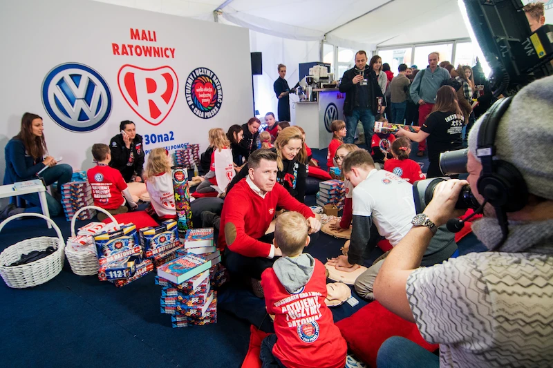 Mali Ratownicy podczas WOŚP 2018 - 6.