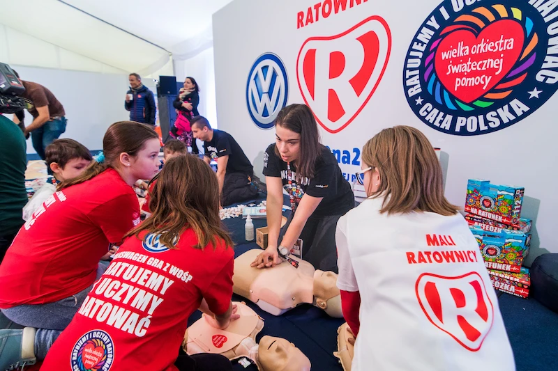 Mali Ratownicy podczas WOŚP 2018 - 7.