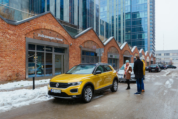 Pierwszy samochód odebrany z VW Home w Warszawie