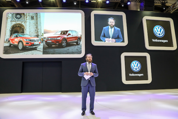 Konferencja prasowa Volkswagena podczas Poznań Motor Show 2018